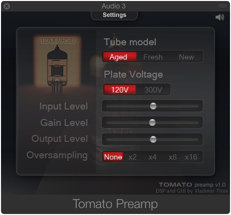 Tomato preamp VST téléchargement